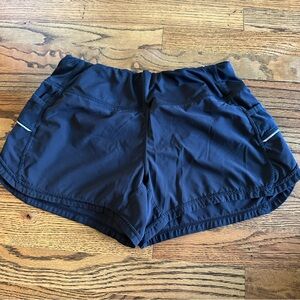 Athleta Navy Blue Athletic Shorts